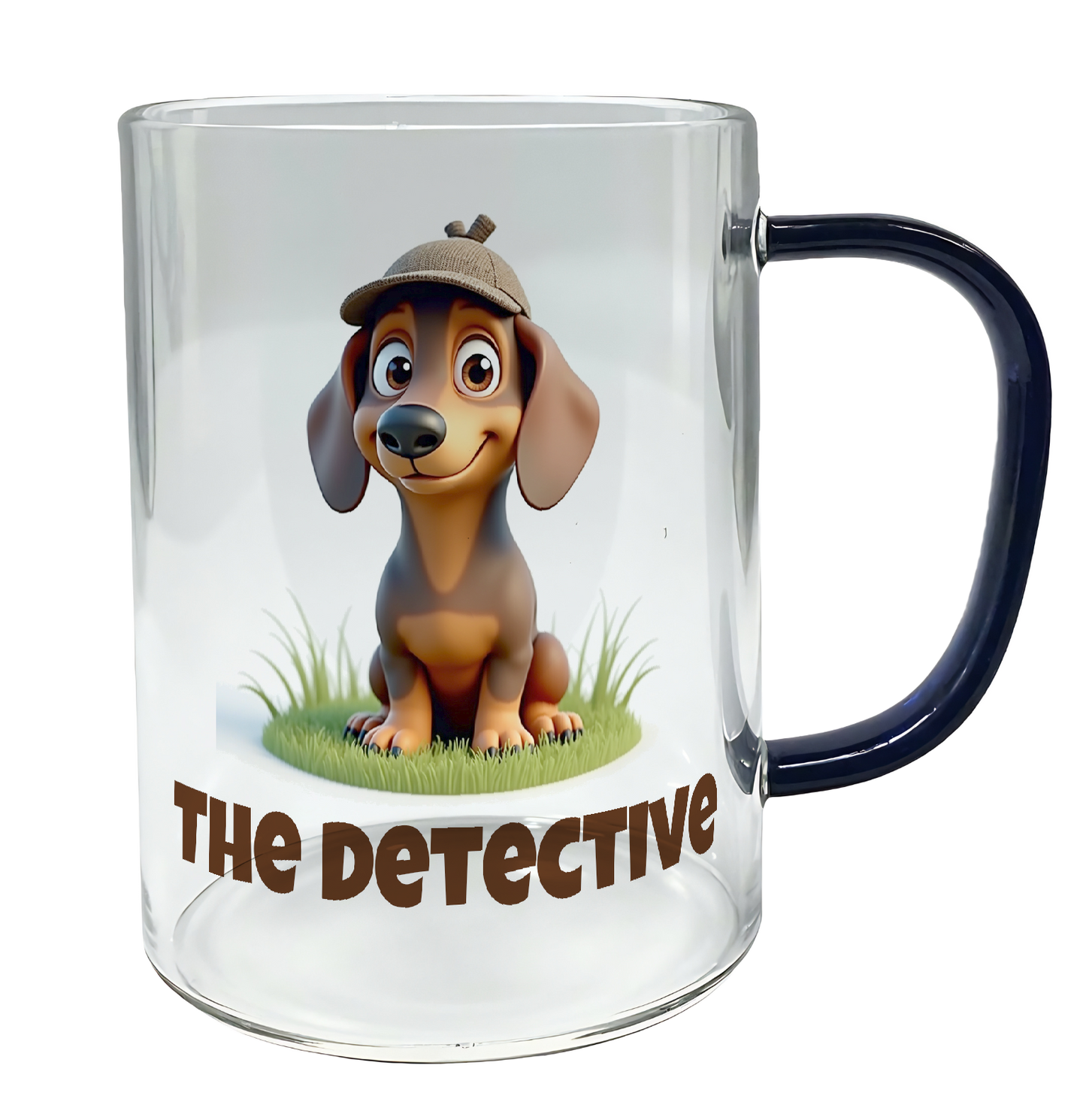 Dachshund, The Detective, Coffee Mug, Wollies Shelter