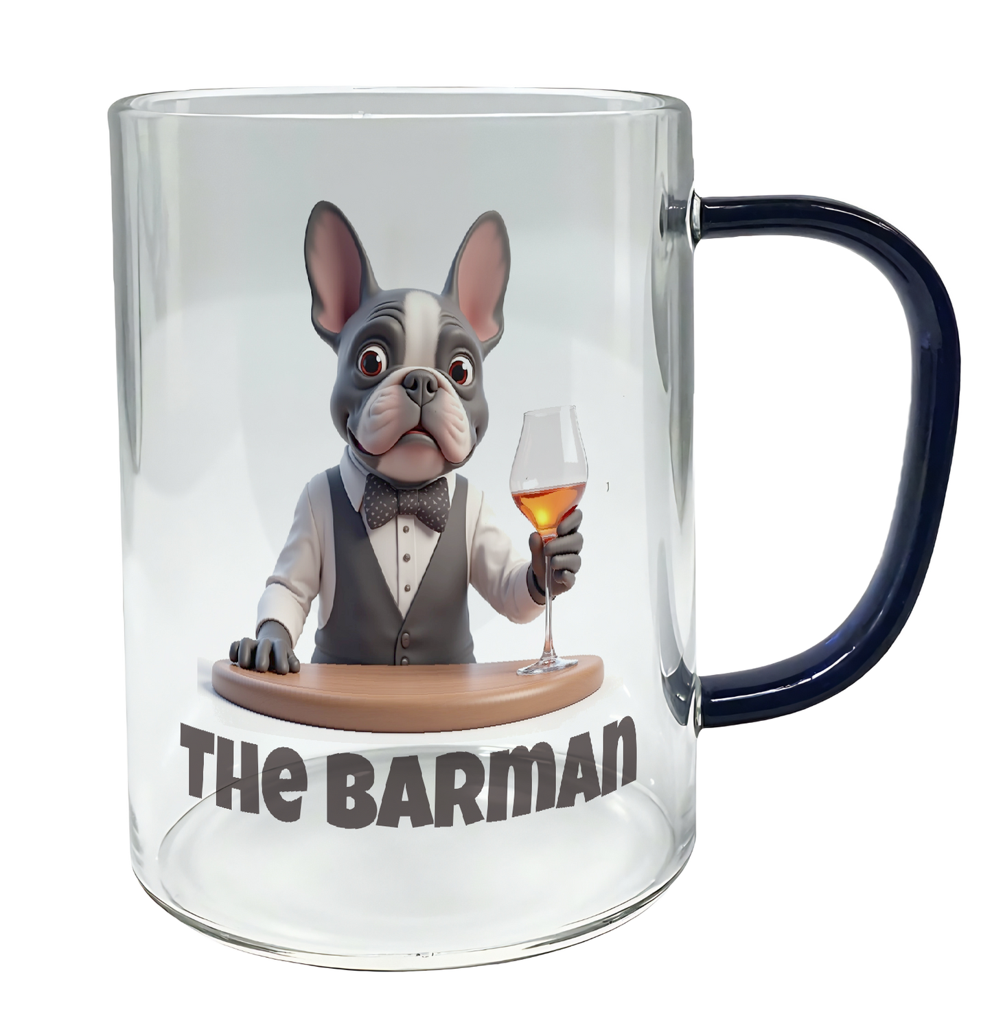 French Bulldog, The Barman, Coffee Mug, Wollies Shelter