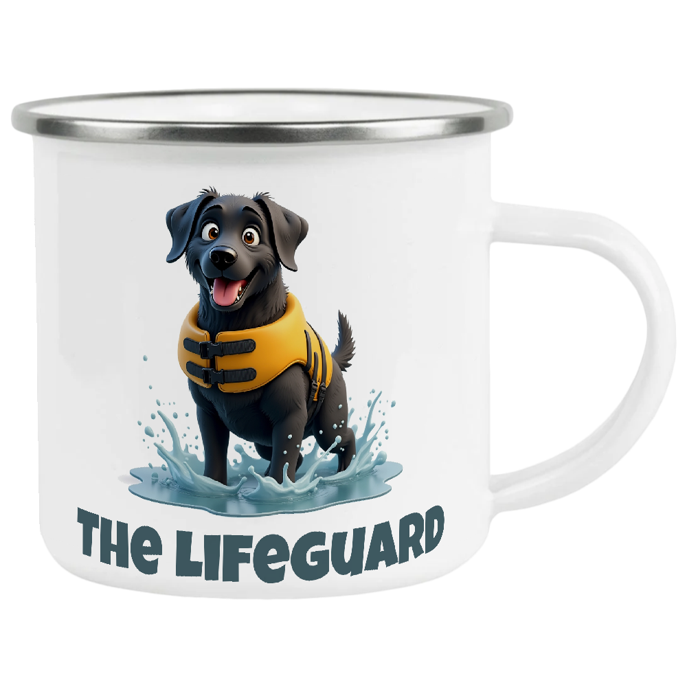 Labrador, The Lifeguard, Coffee Mug, Wollies Shelter