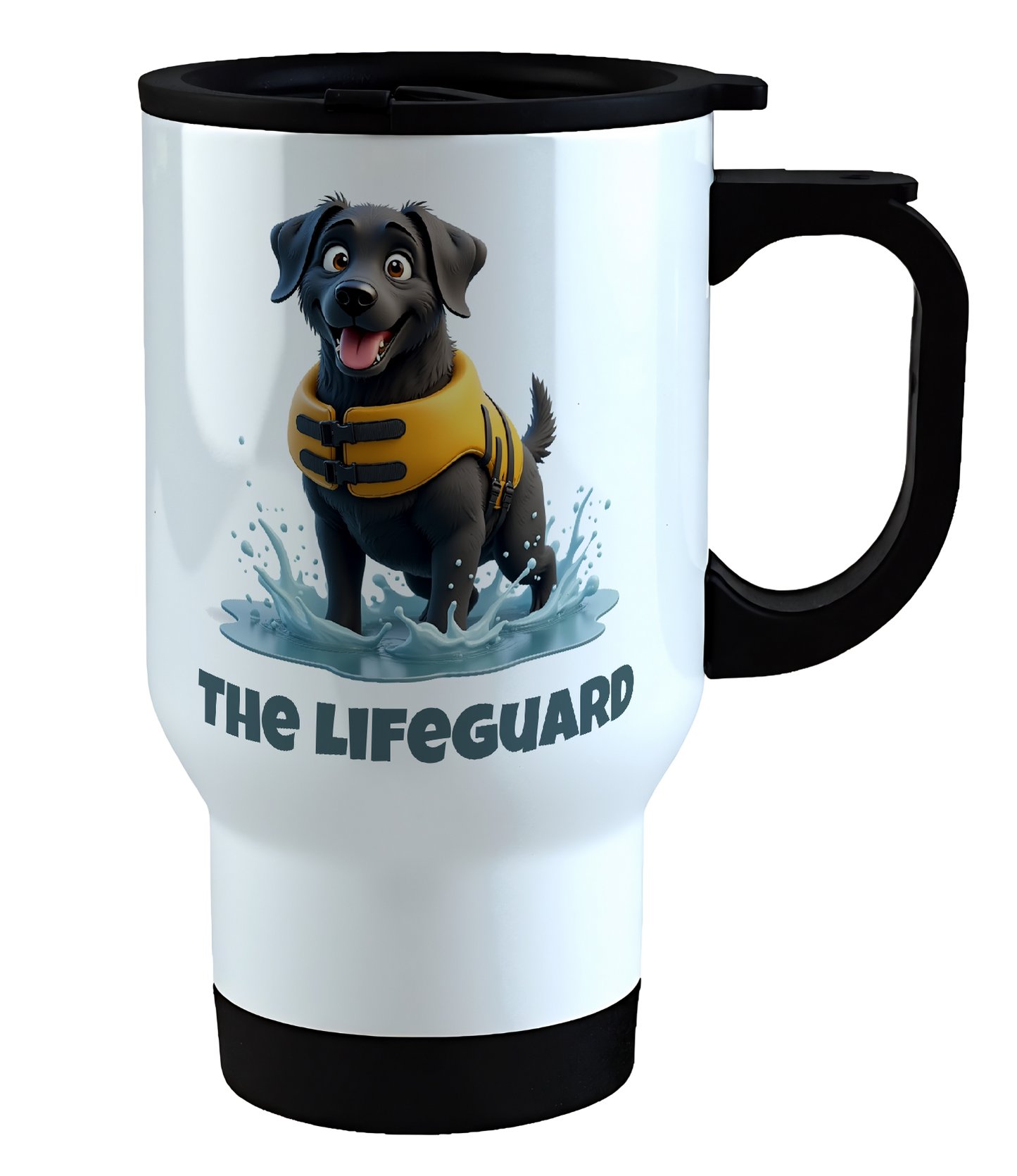 Labrador, The Lifeguard, Coffee Mug, Wollies Shelter