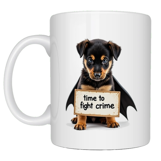 Time to Fight Crime Mug