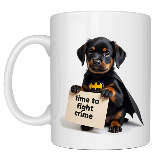 Time to Fight Crime Mug