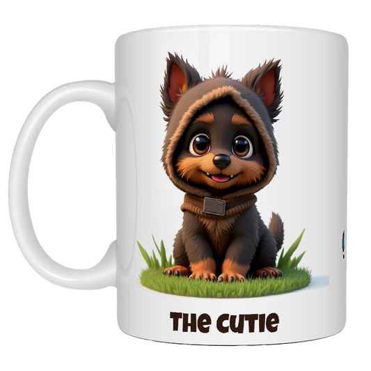 Yorkie, The cutie, Coffee Mug, Wet Nose Charity