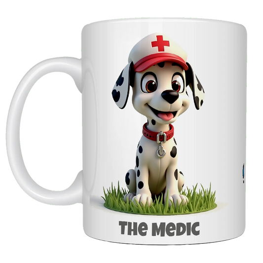 Dalmation, The Medic, Coffee Mug, Wet Nose Charity