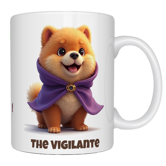 Chow, The Vigilante, Coffee Mug, Wet Nose Charity