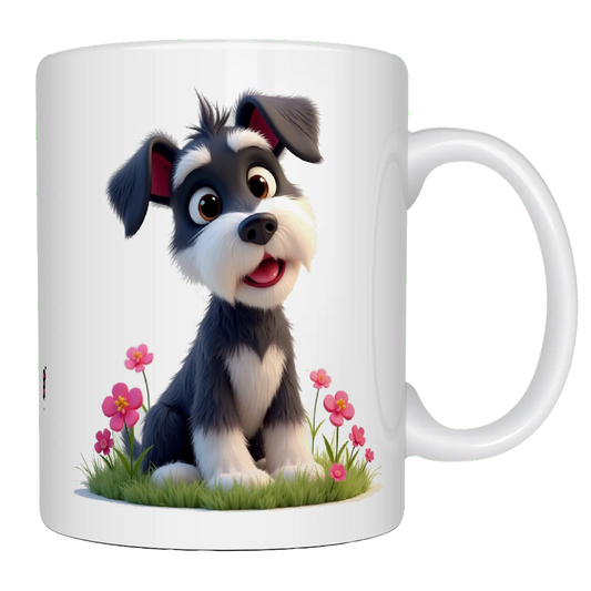 Schnauzer, The Darling, Coffee Mug, Wet Nose Charity