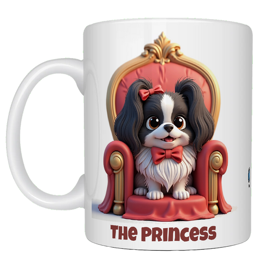 Pekingese, The Princess, Coffee Mug, Wet Nose Charity