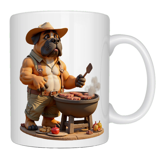 Afrikaner, boer, Ons gaan nou braai, awesome boerboel coffee mug