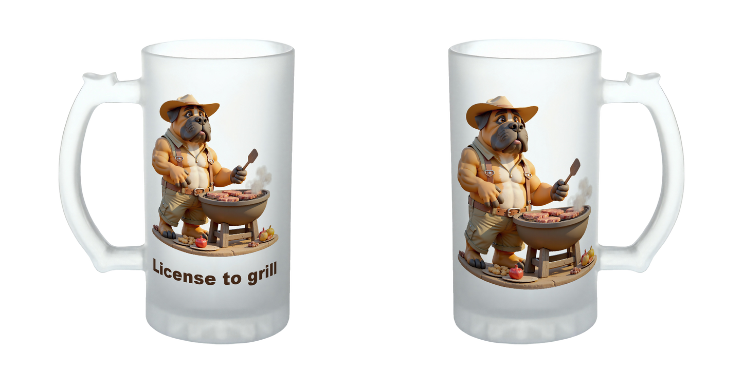 License to grill, Father's Day Mug