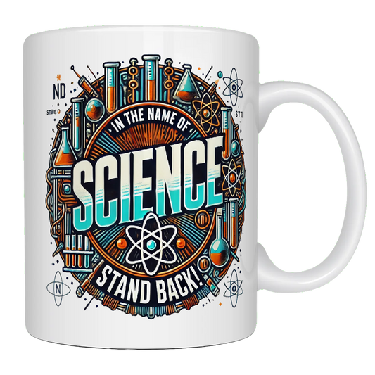 In the name of science, coffee mug