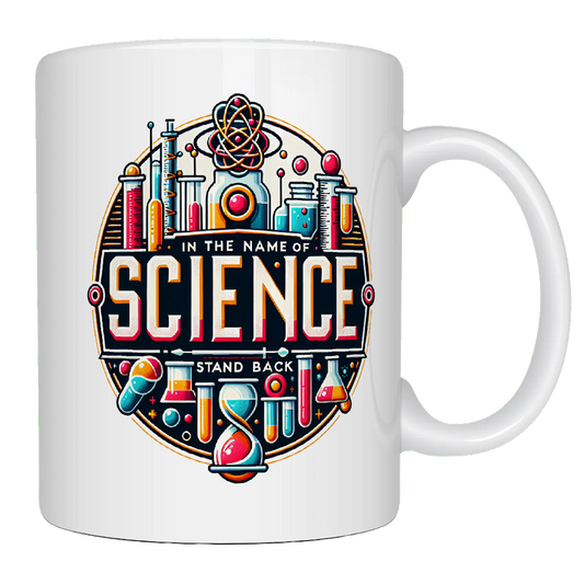 In the name of science, coffee mug