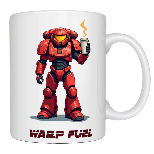 Space Marine, Red, Sci-Fi Coffee Mug