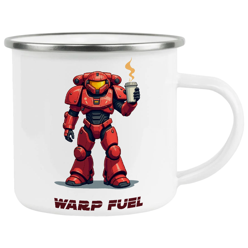 Space Marine, Red, Sci-Fi Coffee Mug
