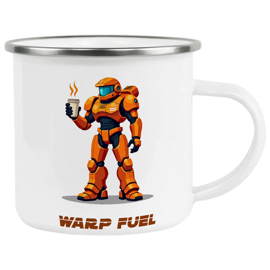 Space Marine, Orange, Sci-Fi Coffee Mug