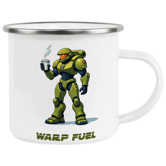 Space Marine, Green, Sci-Fi Coffee Mug